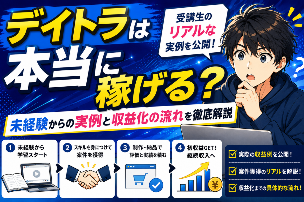デイトラは稼げる？