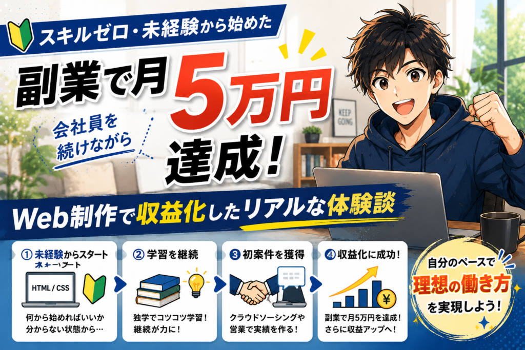 副業で5万円達成